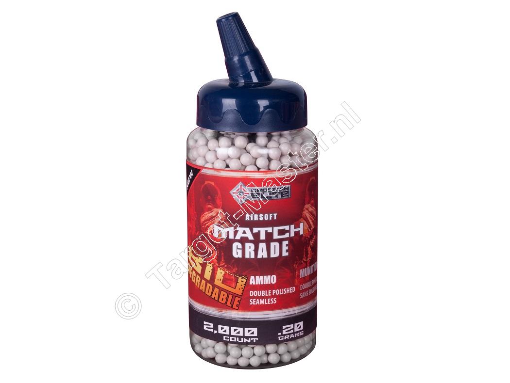 Crosman BIO DEGRADABLE Airsoft BB 6mm 0.20 gram inhoud 2000